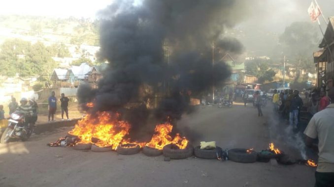 bukavu une manifestation exigeant la libération de Kamerhe