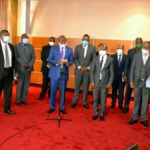 Sylvestre Ilunga et les élus de Sankuru