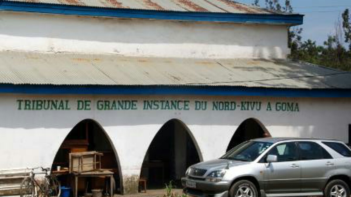 tribunal de grande instance du nord kivu à goma