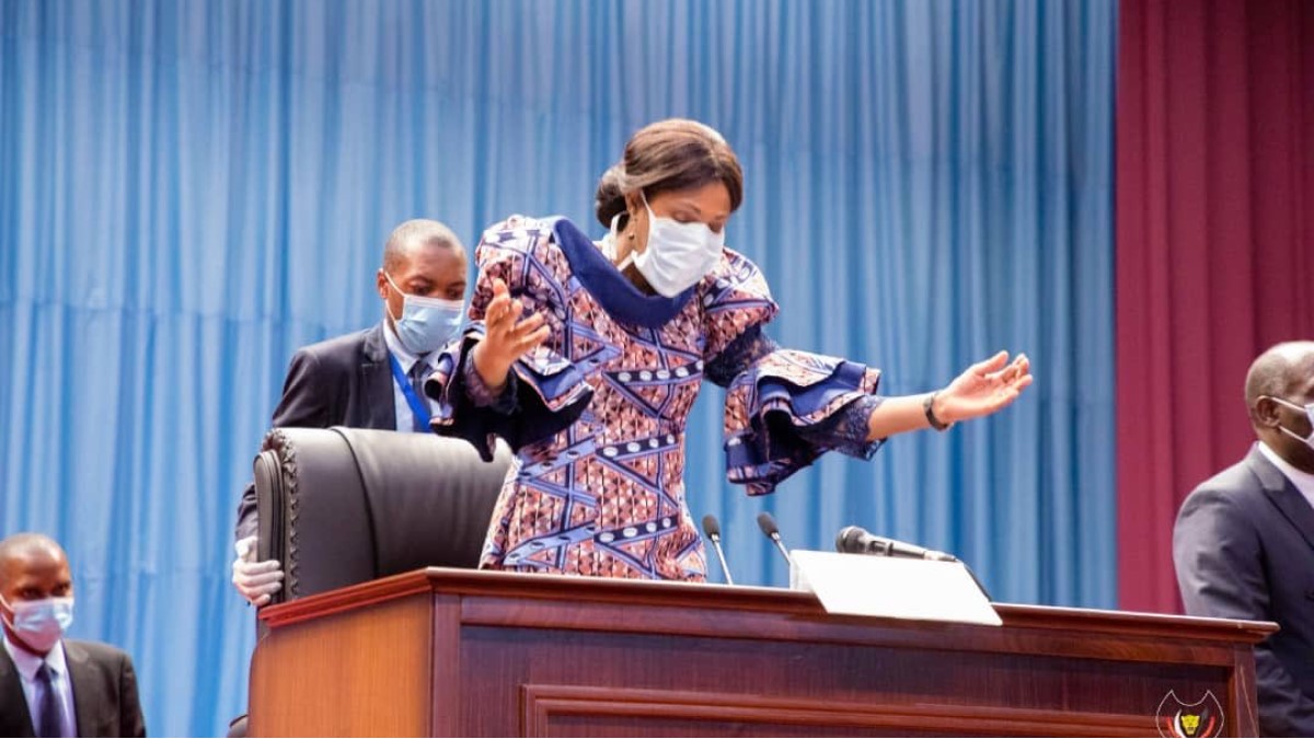 RDC : Jeanine Mabunda invite les élus nationaux à rejeter cette pétition