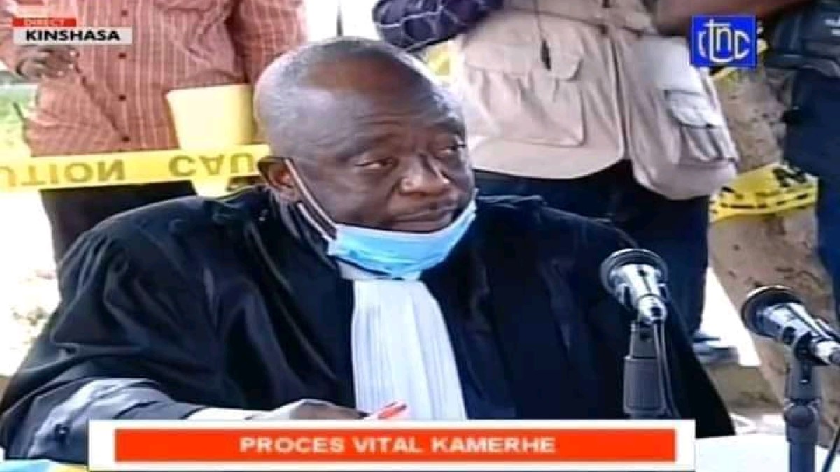 Raphaël Yanyi juge procès 100 jours Vital Kamerhe