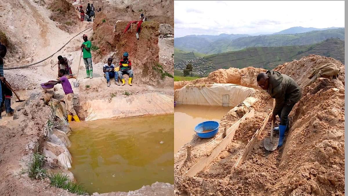 mine carrière Rubaya Masisi nord kivu