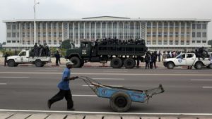 Assemblée nationale police palais du peuple kinshasa