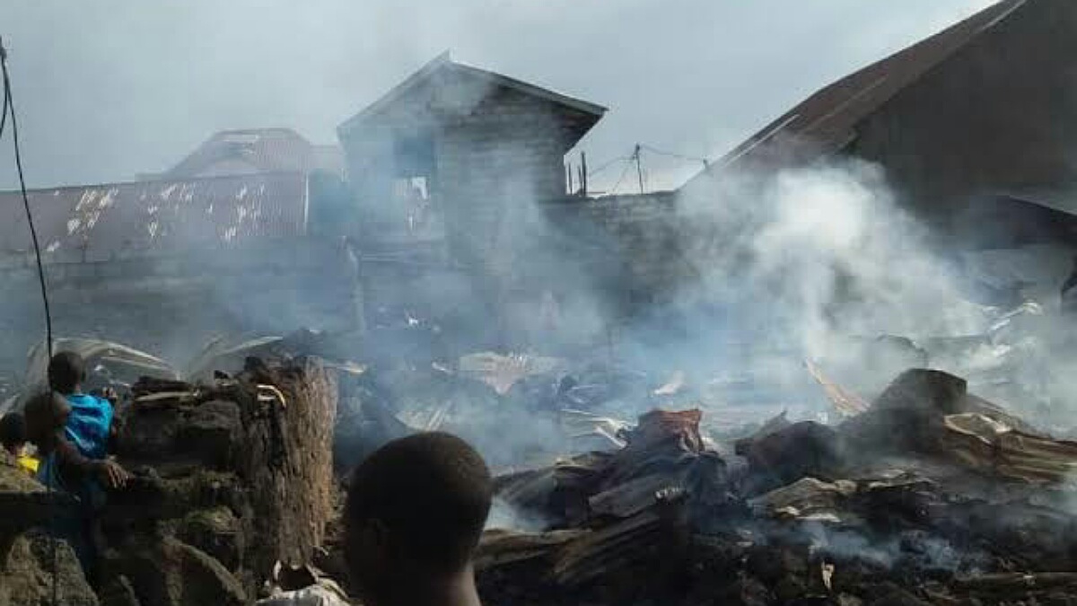 Bukavu : Un nouvel incendie fait un mort et plus de cinq maisons décimées à Panzi