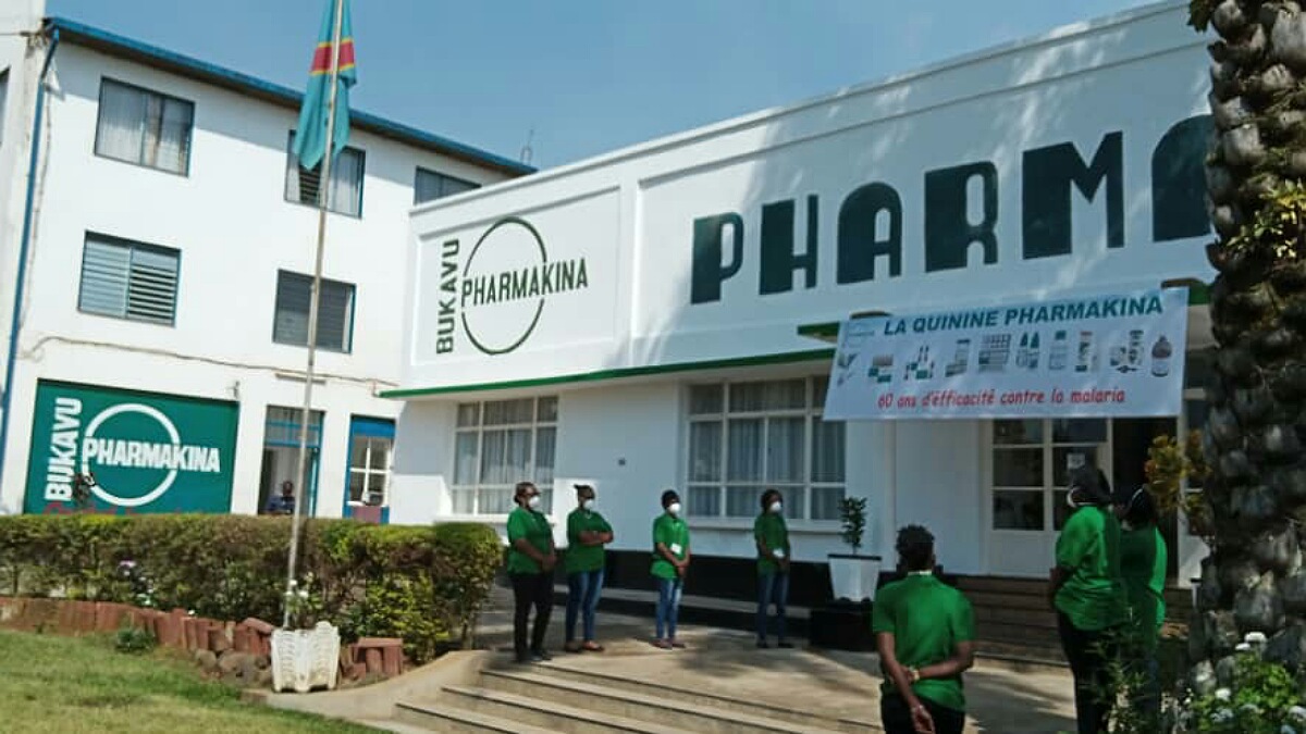 Sud-Kivu : La Pharmakina se dote d’un laboratoire de production de la quinine et des comprimés d’hydroxychloroquine