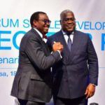 Président Tshisekedi avec celui de la BAD