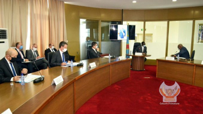 le 1er ministre Ilunkamba a reçu une délégation de l'UE