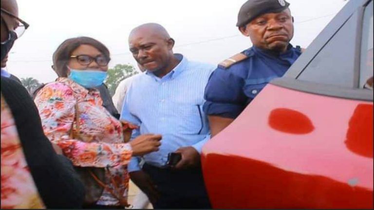 la collaboratrice de Amida Kamerhe, Marie Josée Mengi aux arrêts