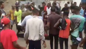 Kinshasa - Echauffourées au marché central