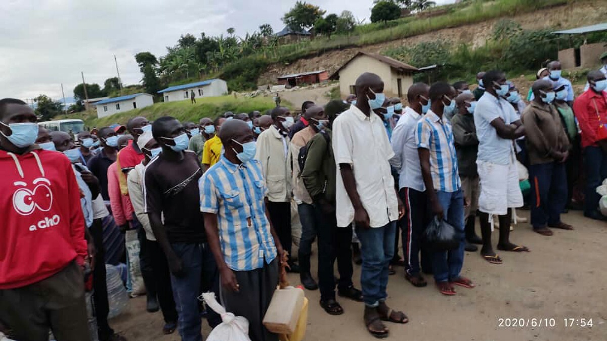 Nord-Kivu : 77 pêcheurs congolais jadis détenus en Ouganda rapatriés après avoir bénéficié de la grâce présidentielle