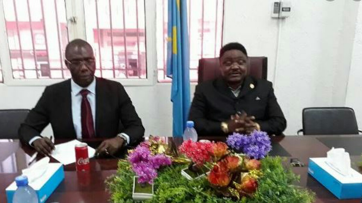 Valentin Vangi et Olengha Nkoy