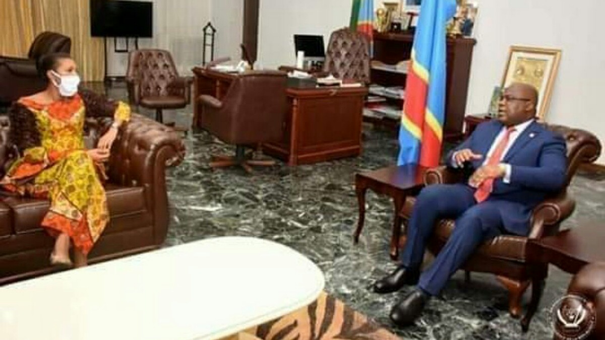 RDC : Félix Tshisekedi a échangé avec Jeanine Mabunda sur la session parlementaire