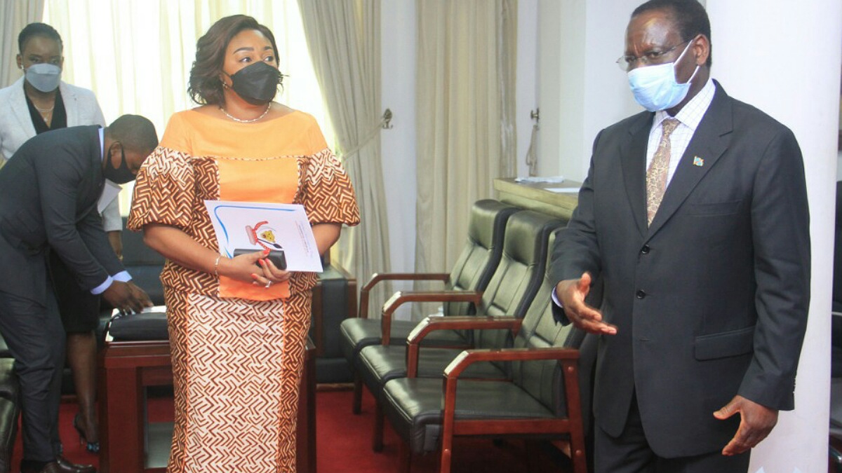 Denise Nyakeru a échangé avec le premier ministre Ilunga SYLVESTRE