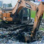 travaux de curage des rivières bouchées