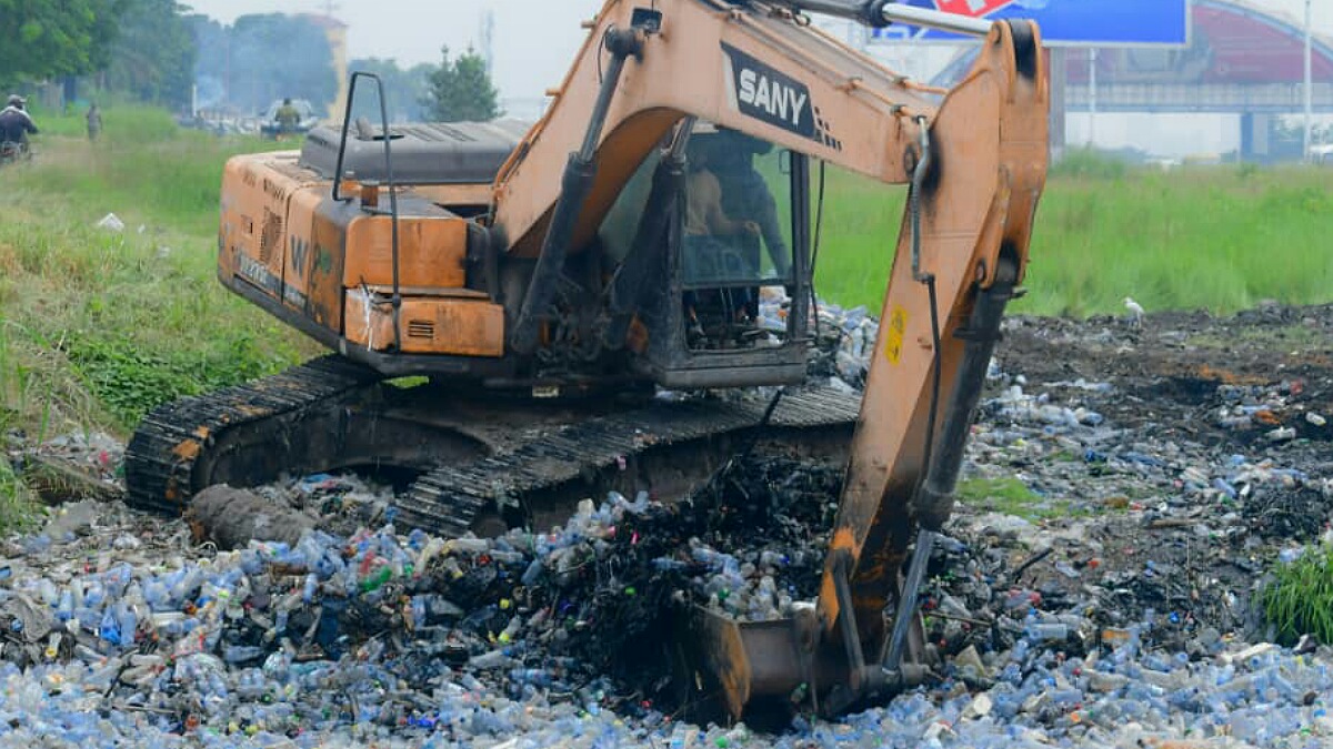 travaux de curage des rivières bouchées