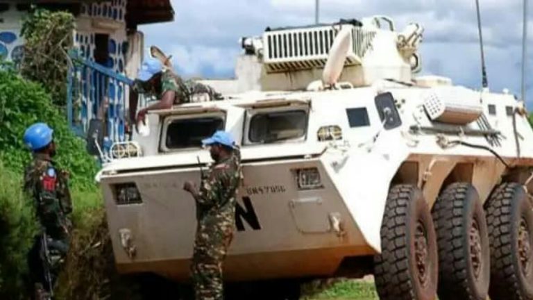 Beni - un casque bleu tué