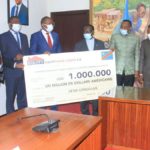 RDC/Covid-19 : Equity Bank Congo a remis un millions de dollars