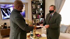 Felix tshisekedi et Mike Hammer