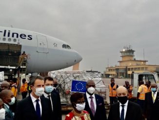 Union européenne vol humanitaire Kinshasa