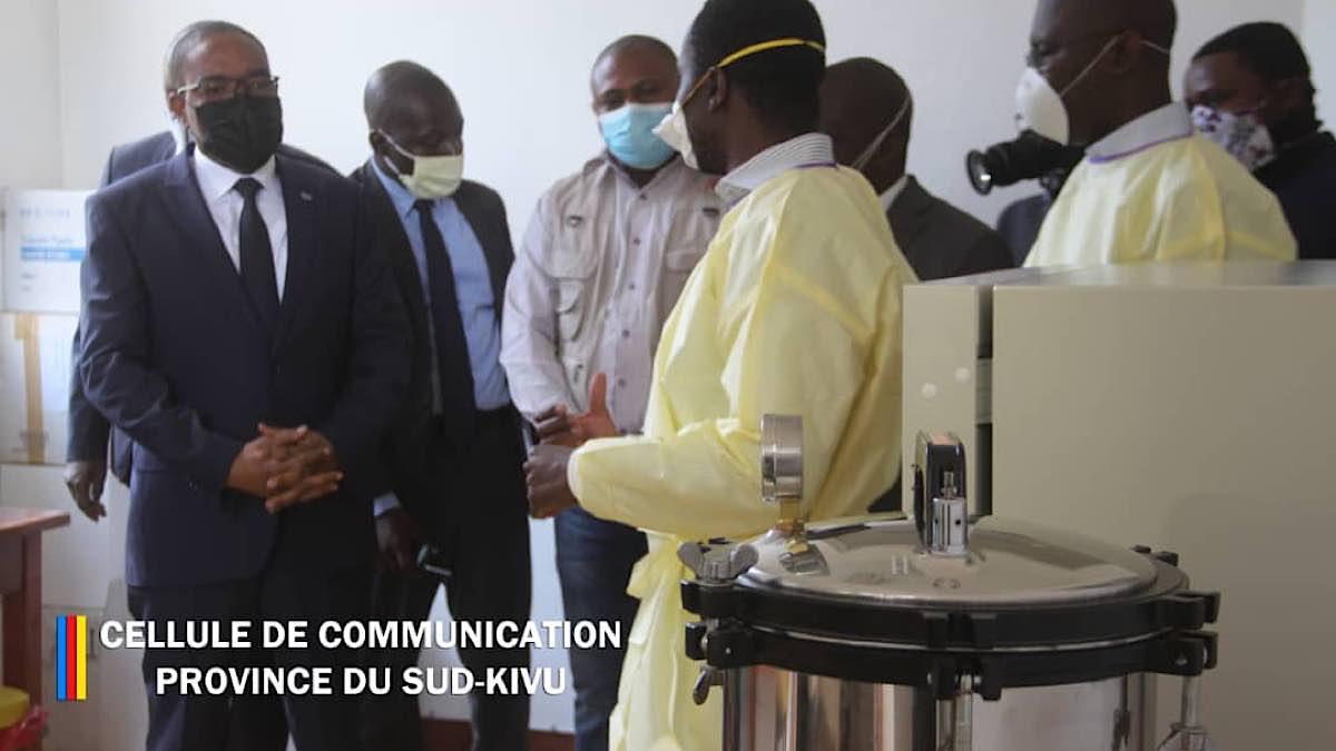 Covid-19 : le Sud-Kivu se dote d’un laboratoire de test des échantillons à Bukavu