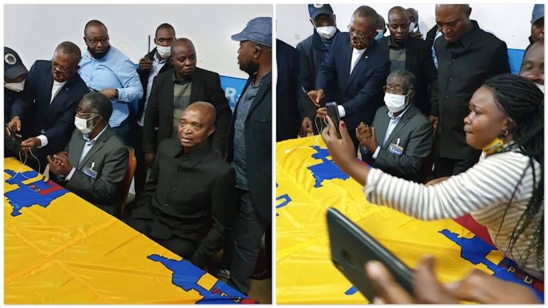 celestin tunda pprd siège arrestatoin