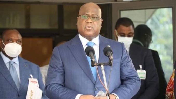 Félix Tshisekedi à Brazzaville