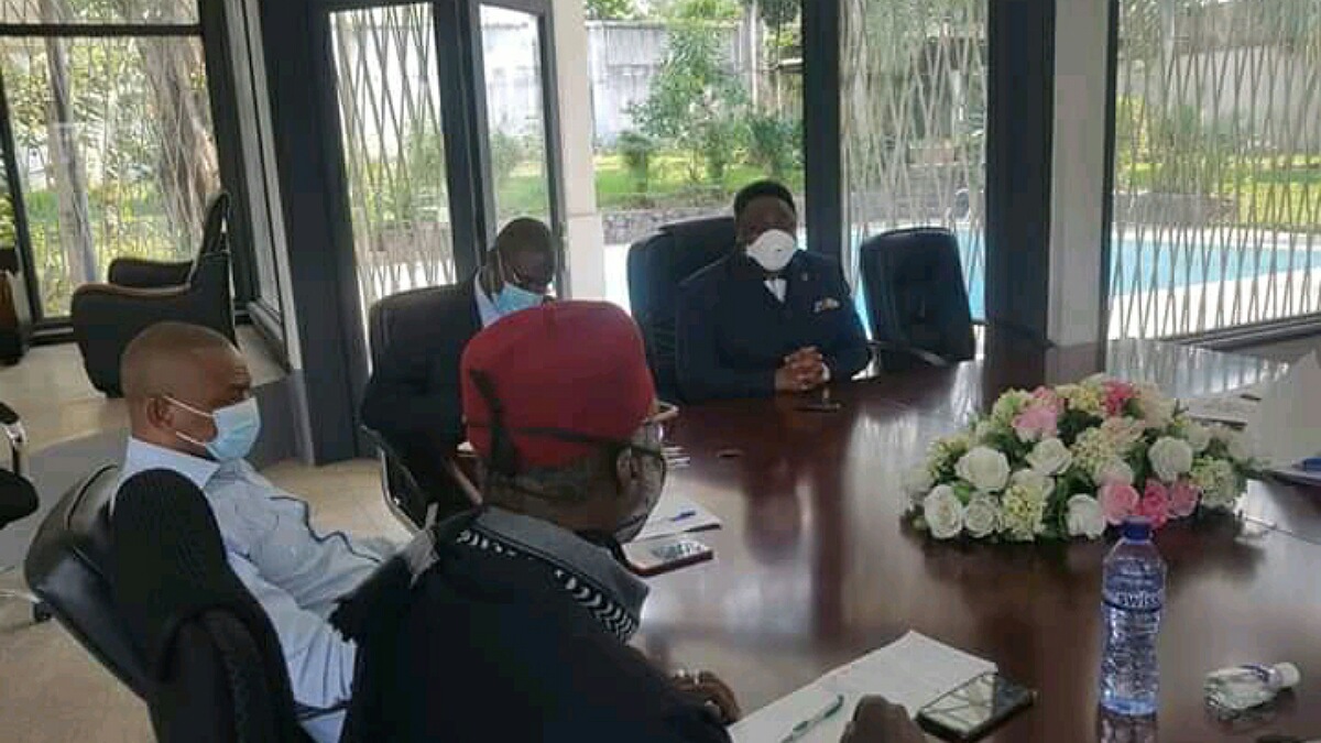 Joseph Olenghankoy échange avec les chefs des confessions religieuses