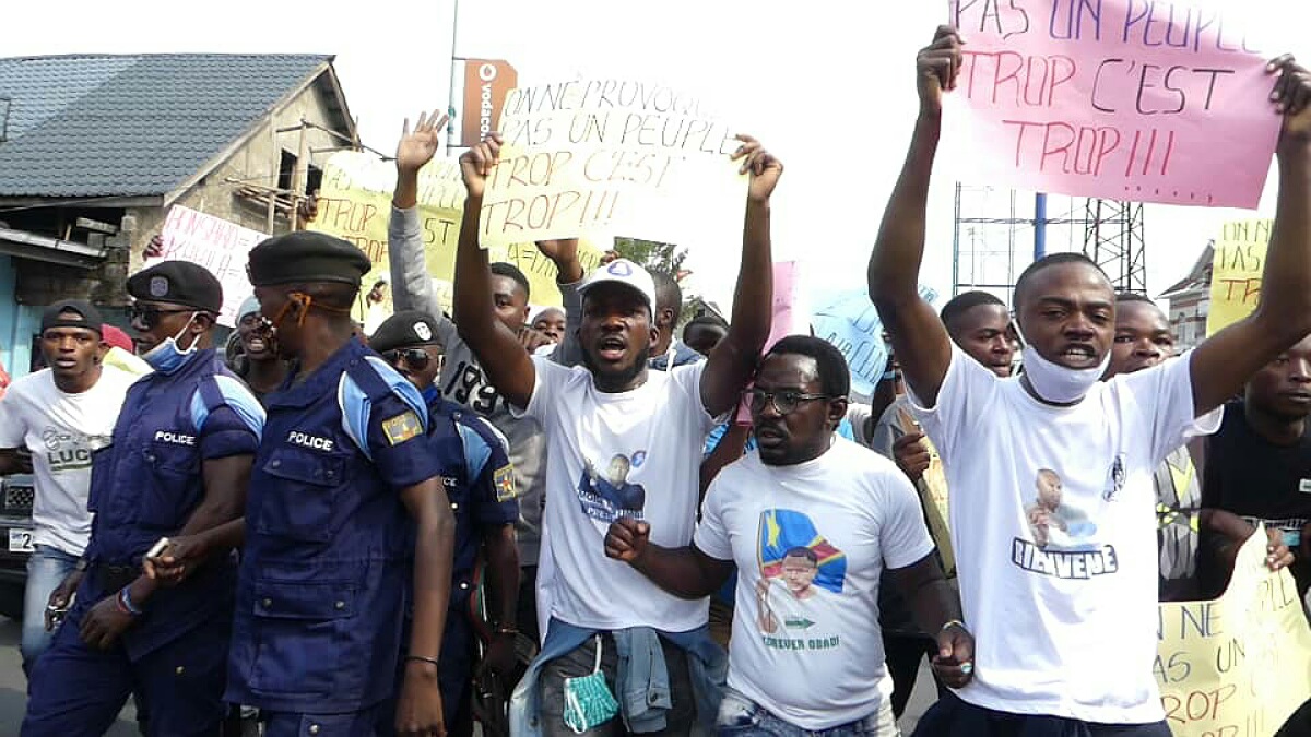 Goma/Marche anti- Ronsard Malonda : Une centaine des manifestants arrêtés ont été libérés par la police