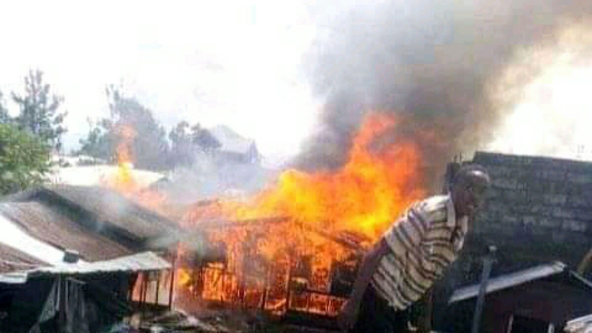 Nord-Kivu/Goma : plus de 20 maisons parties en  fumée, d’énormes dégâts matériels dans un incendie à Himbi