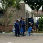 dispositif sécuritaire renforcer vers le point chaud du boulevard Kimbuta