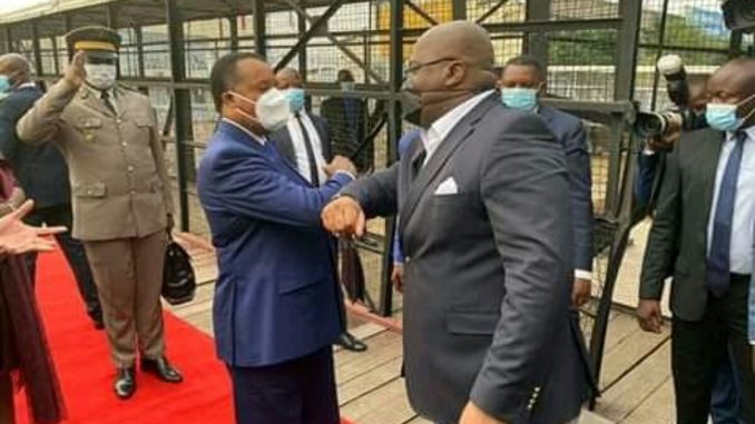 Sassou Nguesso et Felix Tshisekedi