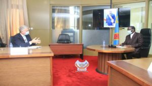 Jean-Marc Chataigner et Sylvestre Ilunga