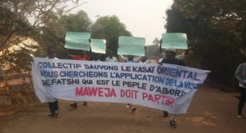 Mbuji-mayi : les membres du collectif “Sauvons le Kasaï Oriental ” tabassés par les militants pro-Maweja au cours d’une marche