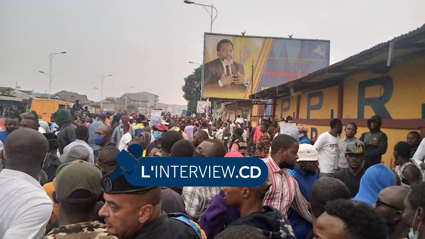 Kinshasa : les militants du PPRD promettent de répondre "coup sur coup" contre les militants de l'UDPS 1 Kinshasa : les militants du PPRD promettent de répondre “coup sur coup” contre les militants de l’UDPS
