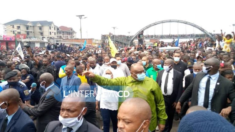 jean pierre bemba marche à kinshasa