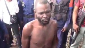 la police a mis la main sur un tueur opérant sur le site de l'UNIKIN