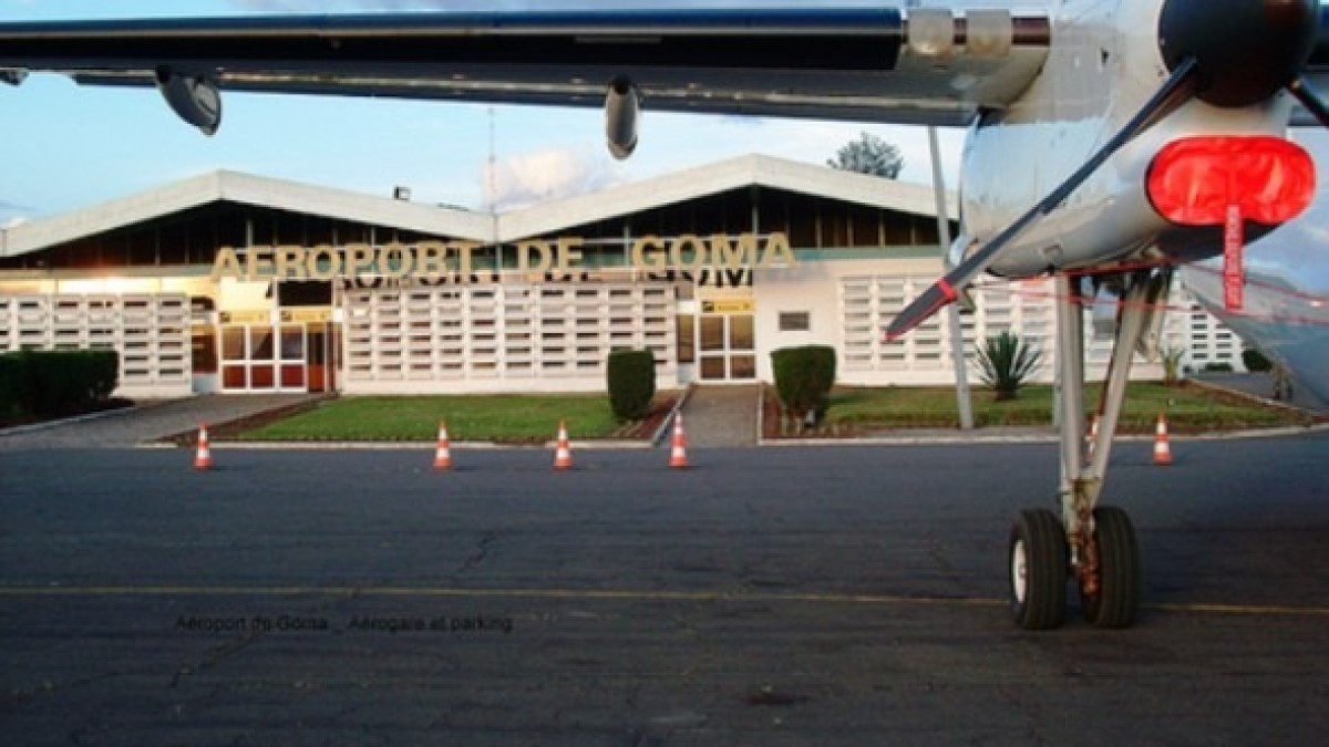 aéroport de goma Nord-Kivu