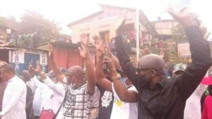 député Kongo central marche