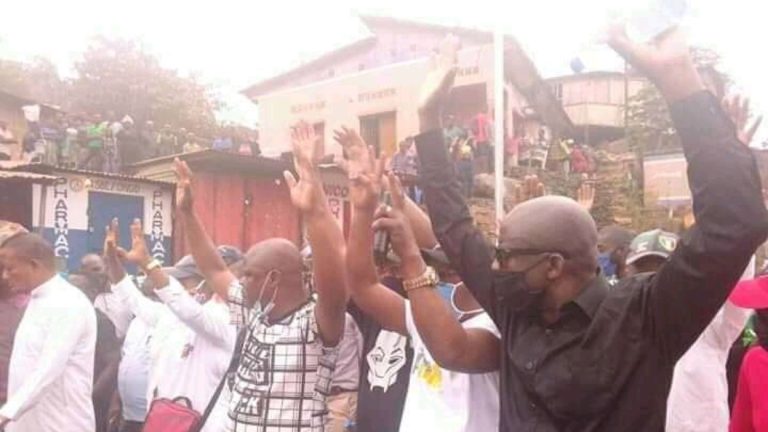 député Kongo central marche