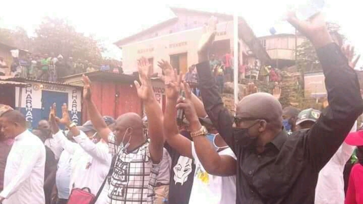 député Kongo central marche