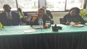 Bestine Kazadi a échangé avec certains supporters