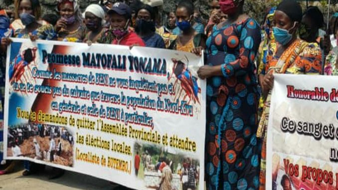 associations féminines de Goma au Nord-Kivu