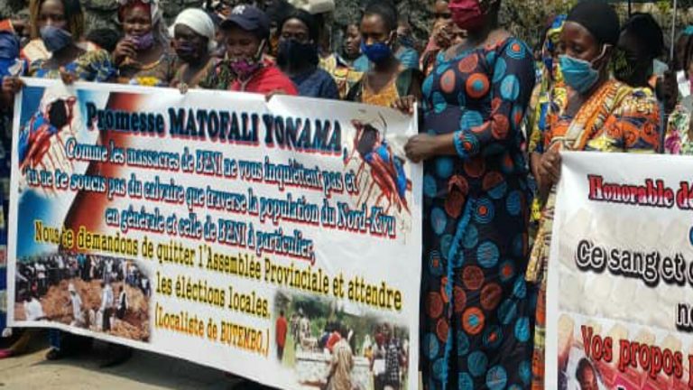 associations féminines de Goma au Nord-Kivu
