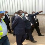 Sylvestre Ilunga en visite de travail au Kwango