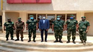 la délégation du nouveau commandant de la 33ème région militaire