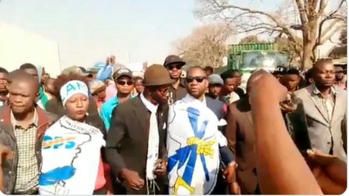 Kasumbalesa : Les militants de l'UDPS base de Bilanga Kasumbalesa : Les militants de l'UDPS base de Bilanga