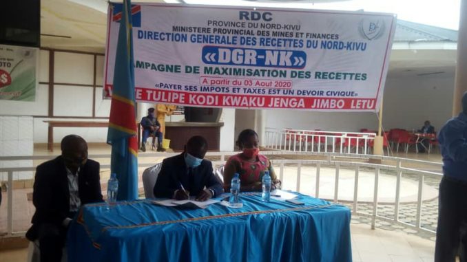 Nord-Kivu - campagne de maximisation des recettes