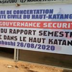 le Team leader de la gouvernance, sécurité et paix du cadre de concertation de la société civile du Haut-Katanga à Lubumbashi