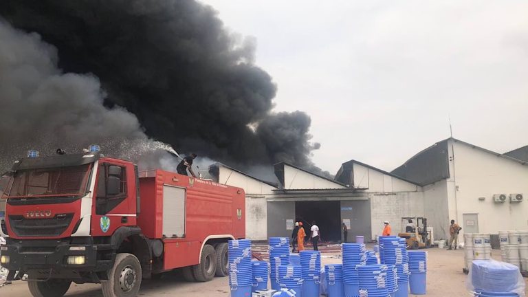 incendie à kinshasa