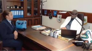 Bestine Kazadi et Amos Mbayo